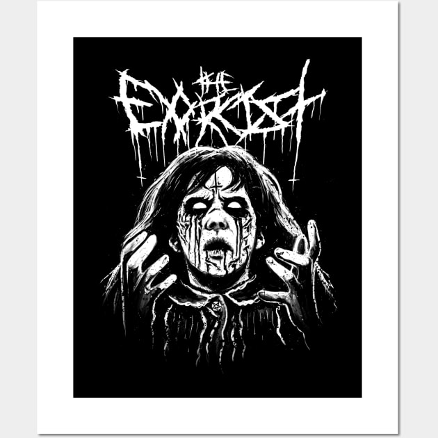 Black Metal Exorcist Wall Art by Samhain1992